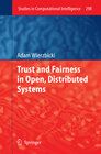 Buchcover Trust and Fairness in Open, Distributed Systems