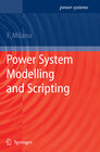 Buchcover Power System Modelling and Scripting