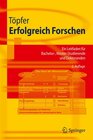 Buchcover Erfolgreich Forschen