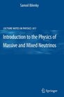 Buchcover Introduction to the Physics of Massive and Mixed Neutrinos