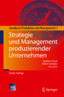 Buchcover Strategie und Management produzierender Unternehmen