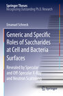 Buchcover Generic and Specific Roles of Saccharides at Cell and Bacteria Surfaces