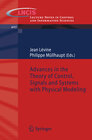 Buchcover Advances in the Theory of Control, Signals and Systems with Physical Modeling