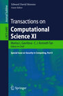 Buchcover Transactions on Computational Science XI