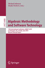 Buchcover Algebraic Methodology and Software Technology