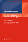 Buchcover Nanocoatings