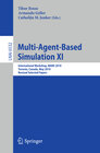 Buchcover Multi-Agent-Based Simulation XI