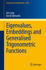 Buchcover Eigenvalues, Embeddings and Generalised Trigonometric Functions