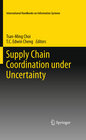 Buchcover Supply Chain Coordination under Uncertainty
