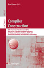 Buchcover Compiler Construction