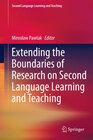 Buchcover Extending the Boundaries of Research on Second Language Learning and Teaching