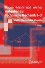 Buchcover Aufgaben zu Technische Mechanik 1-3