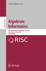 Buchcover Algebraic Informatics