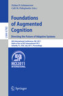 Buchcover Foundations of Augmented Cognition. Directing the Future of Adaptive Systems
