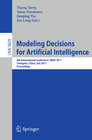 Buchcover Modeling Decision for Artificial Intelligence