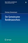 Buchcover Der Gemeinsame Bundesausschuss