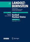 Buchcover Z = 30-47. Excited Nuclear States