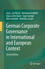 Buchcover German Corporate Governance in International and European Context