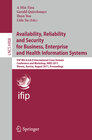 Buchcover Availability, Reliability and Security for Business, Enterprise and Health Information Systems