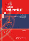 Buchcover Mathematik 1