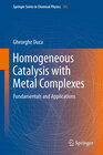 Buchcover Homogeneous Catalysis with Metal Complexes