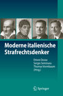 Buchcover Moderne italienische Strafrechtsdenker