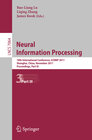 Buchcover Neural Information Processing