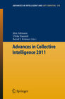 Buchcover Advances in Collective Intelligence 2011