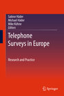 Buchcover Telephone Surveys in Europe
