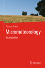 Buchcover Micrometeorology