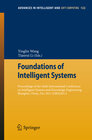 Buchcover Foundations of Intelligent Systems