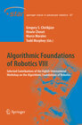 Buchcover Algorithmic Foundations of Robotics VIII