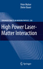 Buchcover High Power Laser-Matter Interaction