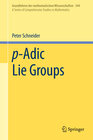 Buchcover p-Adic Lie Groups