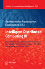 Buchcover Intelligent Distributed Computing III