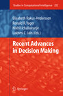Buchcover Recent Advances in Decision Making