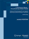 Buchcover Georessource Wasser - Herausforderung Globaler Wandel