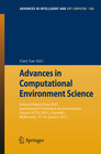 Buchcover Advances in Computational Environment Science