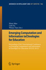 Buchcover Emerging Computation and Information teChnologies for Education