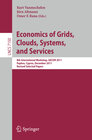 Buchcover Economics of Grids, Clouds, Systems, and Services