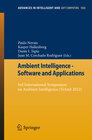 Buchcover Ambient Intelligence - Software and Applications