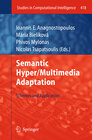 Buchcover Semantic Hyper/Multimedia Adaptation