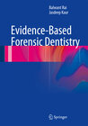 Buchcover Evidence-Based Forensic Dentistry