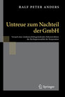 Buchcover Untreue zum Nachteil der GmbH