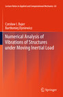 Buchcover Numerical Analysis of Vibrations of Structures under Moving Inertial Load