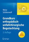 Buchcover Grundkurs orthopädisch-unfallchirurgische Begutachtung