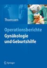 Buchcover Operationsberichte Gynäkologie und Geburtshilfe