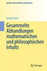 Buchcover Gesammelte Abhandlungen mathematischen und philosophischen Inhalts