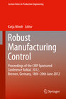 Buchcover Robust Manufacturing Control