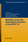 Buchcover Workshop on Learning Technology for Education in Cloud (LTEC'12)